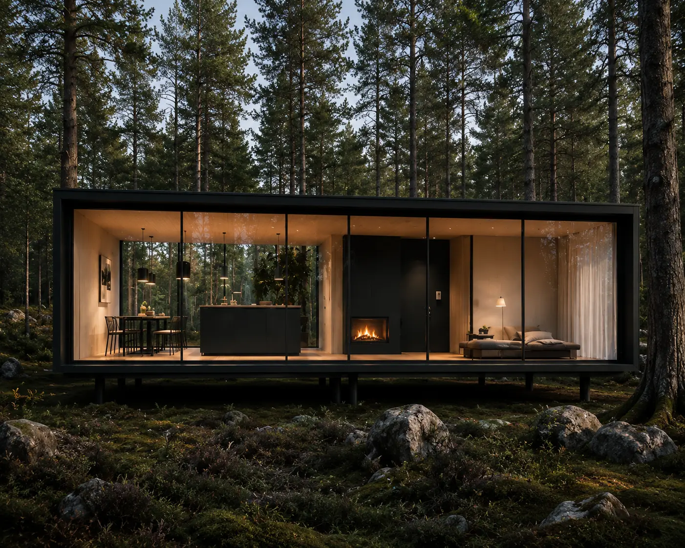 Luxury Forest Retreat